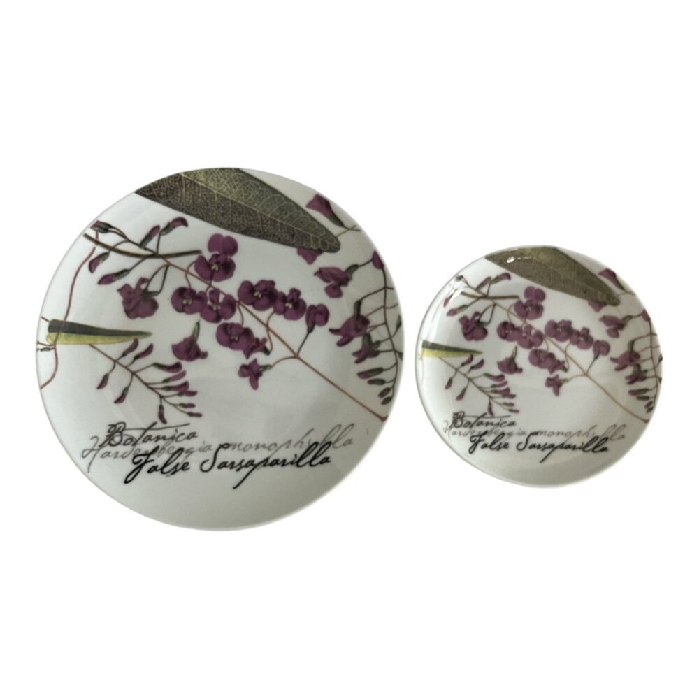 Maxwell & Williams The Gardens Table Botanic Plates – False Sarsaparilla – 2007
